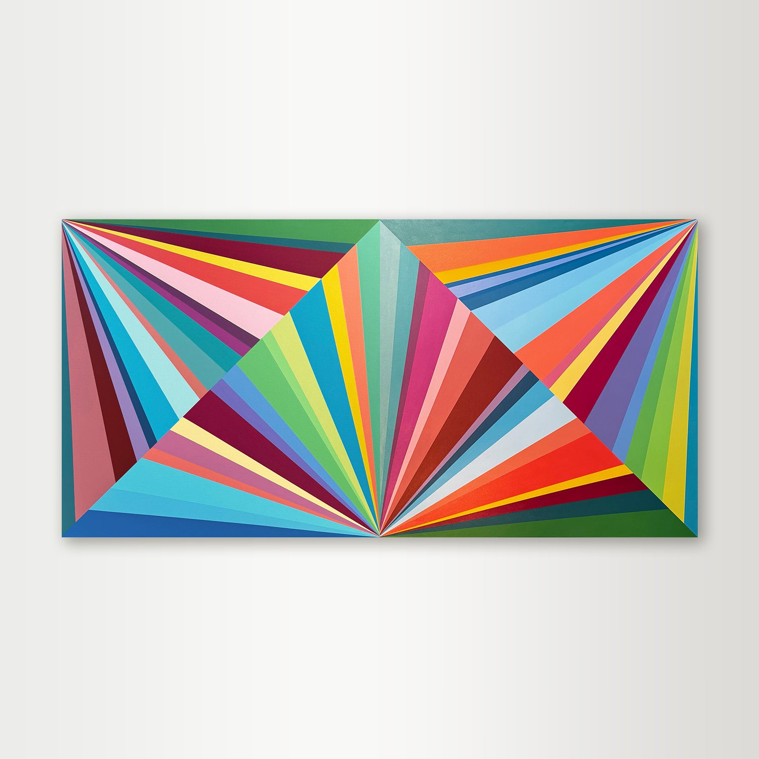 Chromiatic Rays Diptych