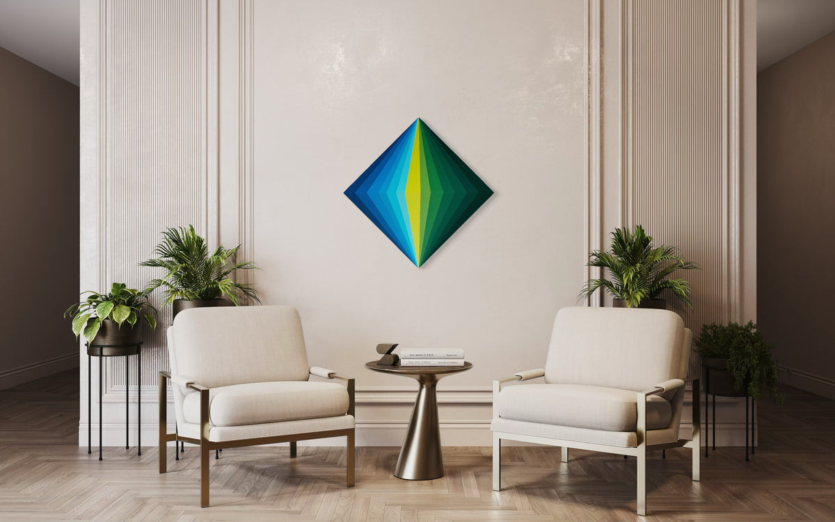 Horizon Gem - 24x24 in