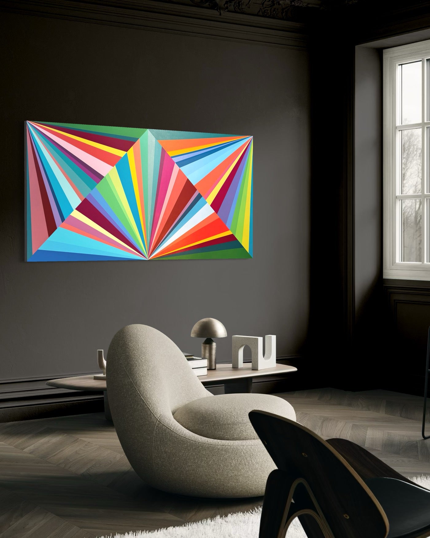 Chromiatic Rays Diptych