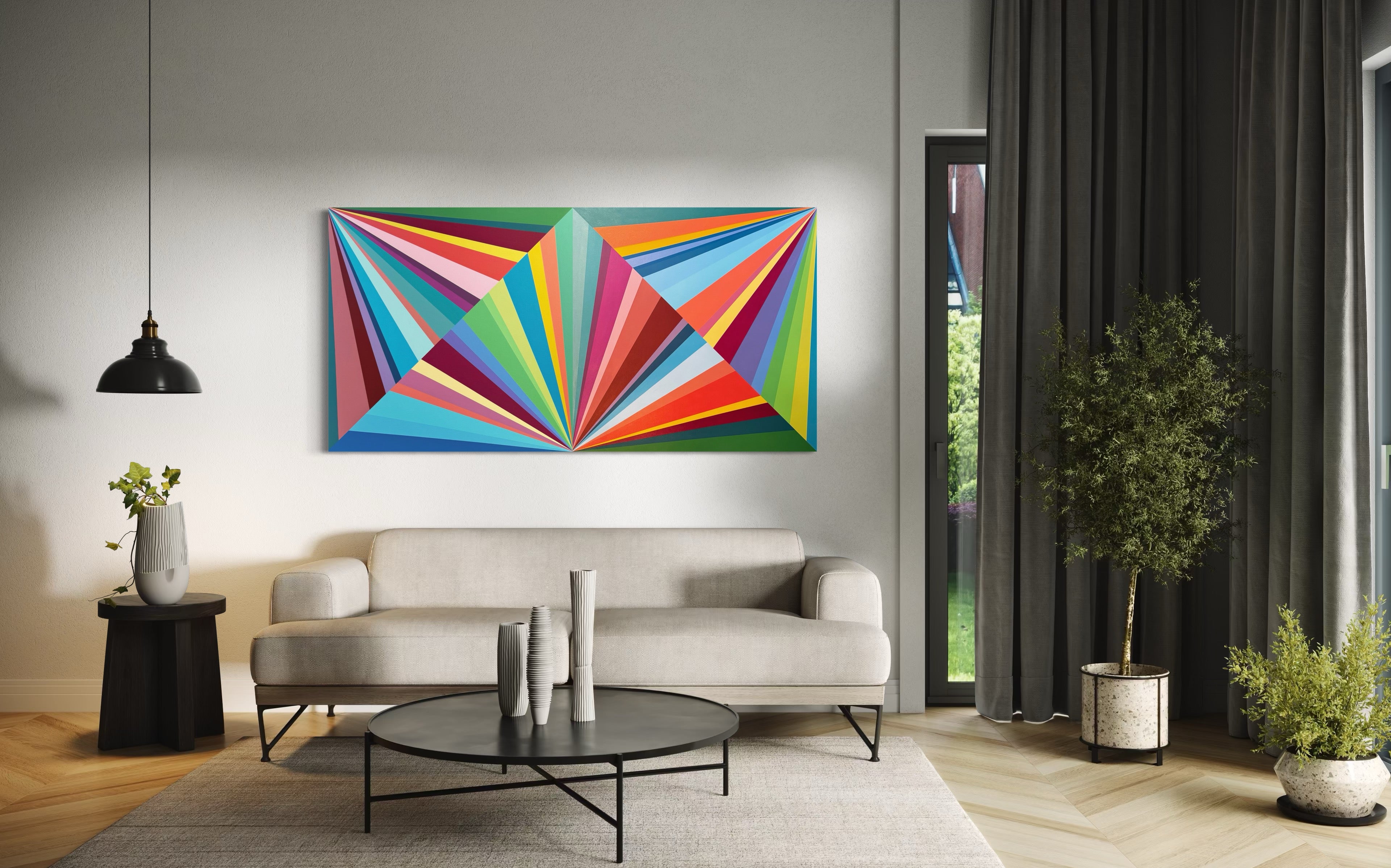 Chromiatic Rays Diptych