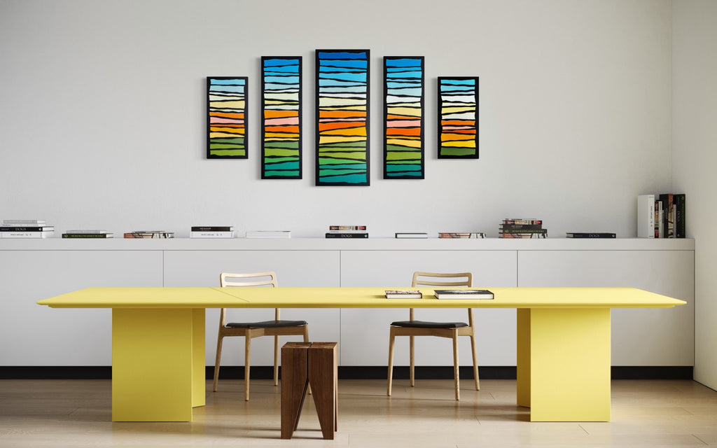 Pop Stripes: Summer Evening